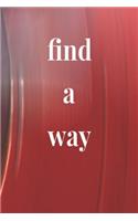 Find A Way