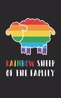 Equality Notebook - Rainbow Sheep Of The Family Gay Lesbian Support LGBT - Equality Journal