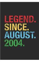 Legend Since August 2004