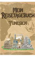 Mein Reisetagebuch Tunesien: 6x9 Reise Journal I Notizbuch mit Checklisten zum Ausfüllen I Perfektes Geschenk für den Trip nach Tunesien für jeden Reisenden