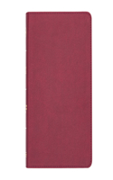 CSB Thinline Reference Bible, Cranberry Leathertouch