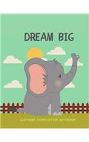 Elephant Composition Notebook