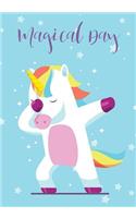 Magical Day: Gratitude Journal for Kids, Dubbing Unicorn, Gratitude Notebook Daily Journal(Grateful Kids)