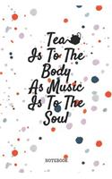 Notebook: Funny and Cute Tea Lover Planner / Organizer / Lined Notebook (6 x 9)