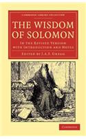 Wisdom of Solomon