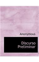 Discurso Preliminar