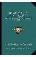 Rambles of a Naturalist