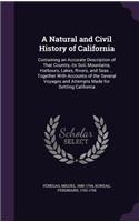 A Natural and Civil History of California