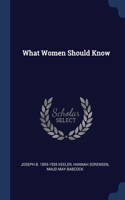 What Women Should Know