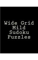 Wide Grid Mild Sudoku Puzzles