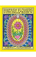 Fantasy Flowers Coloring Book No. 1