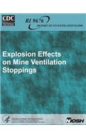 Explosion Effects on Mine Ventilation Stoppings