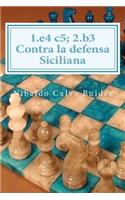 1.e4 c5; 2.b3 Contra la defensa Siciliana