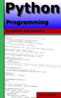 Python Programming