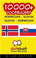 10000+ Norwegian - Slovak Slovak - Norwegian Vocabulary