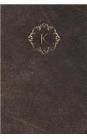 Monogram K Journal
