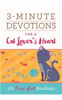 3-Minute Devotions for a Cat Lover's Heart