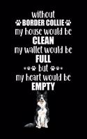 Without Border Collie My House Would Be Clean