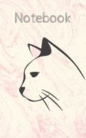 marble cat notebook