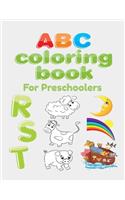 ABC Coloring Book For Preschoolers