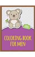 coloring book for men