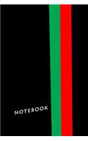 Notebook and journal for man; dark and black notebook 120 White paper lined for Writing (6*9)