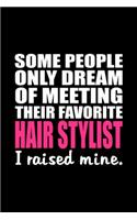 Hairstylist Notebook: Blank Lined Notebook Journal for Work, School, Office - 6x9 110 page
