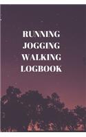 Running Jogging Walking Logbook