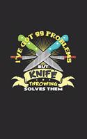 Knife throwing problems: 6x9 Knife Throwing - dotgrid - dot grid paper - notebook - notes