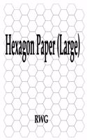 Hexagon Paper (Large): 200 Pages 8.5" X 11"