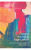 Shitty Memory Login Book