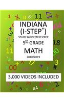 5th Grade INDIANA I-STEP+ 2019 MATH, Test Prep
