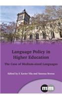 Language Policy in Higher Education: The Case of Medium-Sized Languages, 158