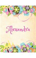 Alexandra: Personalized Name Journal Composition Notebook