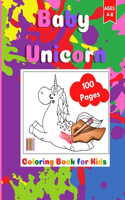 Baby-Unicorn Coloring Book