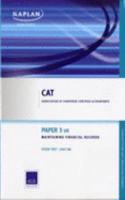 (UK) Maintaining Financial Records - Study Text: Paper 3