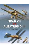 SPAD VII vs Albatros D III