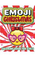 Emoji Christmas Coloring Book For Girls