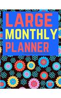 Albus Large Monthly Planner: Wide space Personal Planner/At a glance large Planner/Day Planner and Organizer/ Personal Organizer and Planner(Large Personal Planner/Functional Wide Space Planners)