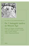 de l'Antiquite Tardive Au Moyen Age