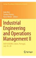 Industrial Engineering and Operations Management II