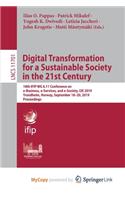 Digital Transformation for a Sustainable Society in the 21st Century