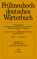 Frühneuhochdeutsches Wörterbuch. Band 11/Lieferung 5