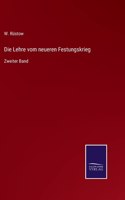 Lehre vom neueren Festungskrieg