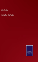 Hints for the Table