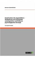 Sozialisation des Jugendalters - Verbindung von Eisenstadts soziologischen und Eriksons psychologischen Konzept