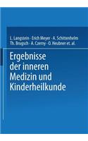 Ergebnisse Der Inneren Medizin Und Kinderheilkunde