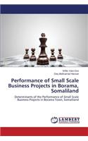 Performance of Small Scale Business Projects in Borama, Somaliland