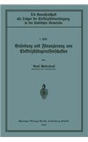 Gründung und Finanzierung von Elektrizitätsgenossenschaften