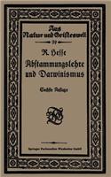 Abstammungslehre und Darwinismus: (Aus Natur und Geisteswelt)
